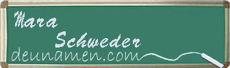 Mara Schweder Visitenkarte